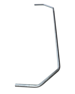 Curtain tube 45° 1/2"x1550 f/ma curt MB drive IW=1520 AMX150